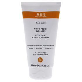 Radiance Micro Polish Cleanser by REN for Unisex - 5.1 oz Cleanser