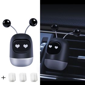 Mini Cute Air Outlet Aromatherapy Machine Replaceable Aromatherapy Core Aromatherapy Machine Car Air Freshener Car Cartoon Decoration (Style: D)