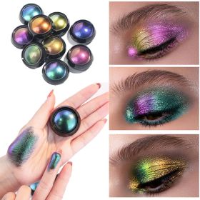 Chameleon Eyeshadow Palette , Gradient Color High Pigmented Eyeshadow Makeup Powder ( 9 Colors ) (Color: Style2)