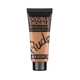 RUDE Double Trouble Foundation + Concealer (Color: Desert 17)