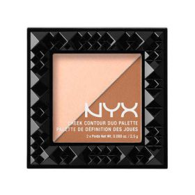 NYX Cheek Contour Duo Palette (Color: 01 Cheek On Cheek)